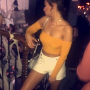 Off the shoulder top